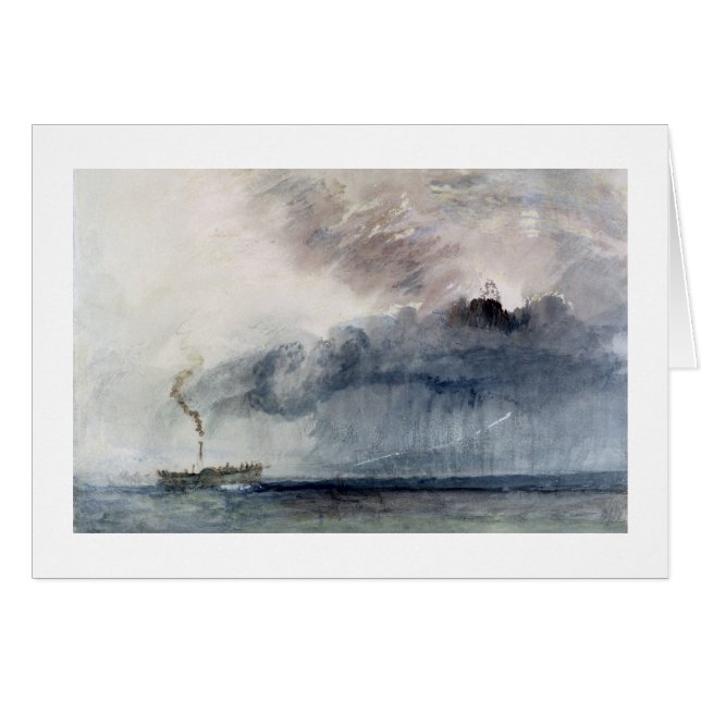 Joseph William Turner | Steamboat en a Sto (Devant horizontal)