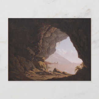 Joseph Wright- Cavern, Near Naples Postcard