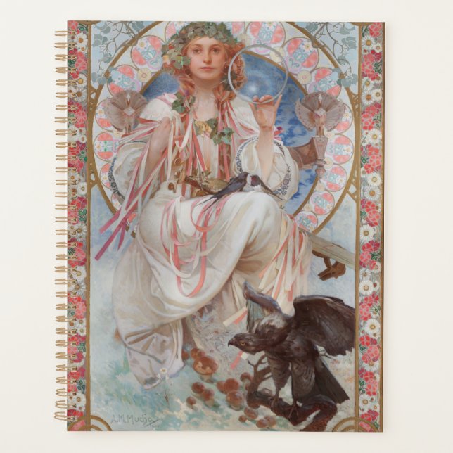 Josephine Crane Bradley as Lavia by Alphonse Mucha (Devant)