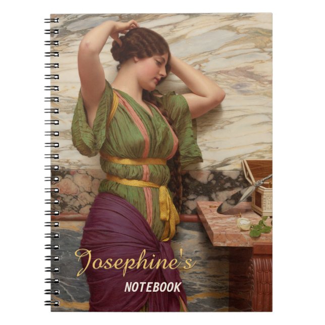 Josephine's CC0633 John William Godward Notebook (Front)