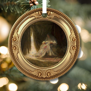 Joseph's Coat of Many Colors Advent Jesse Tree Metal Ornament