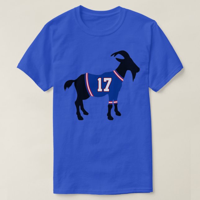 Josh Allen GOAT  T-Shirt (Design Front)