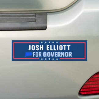 Josh Elliott for Connecticut Governor Bumper Sticker