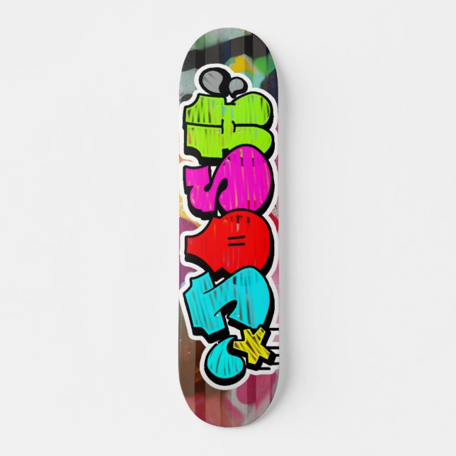 Josh Graffiti Custom Cool Skateboard personnalisé (Devant)