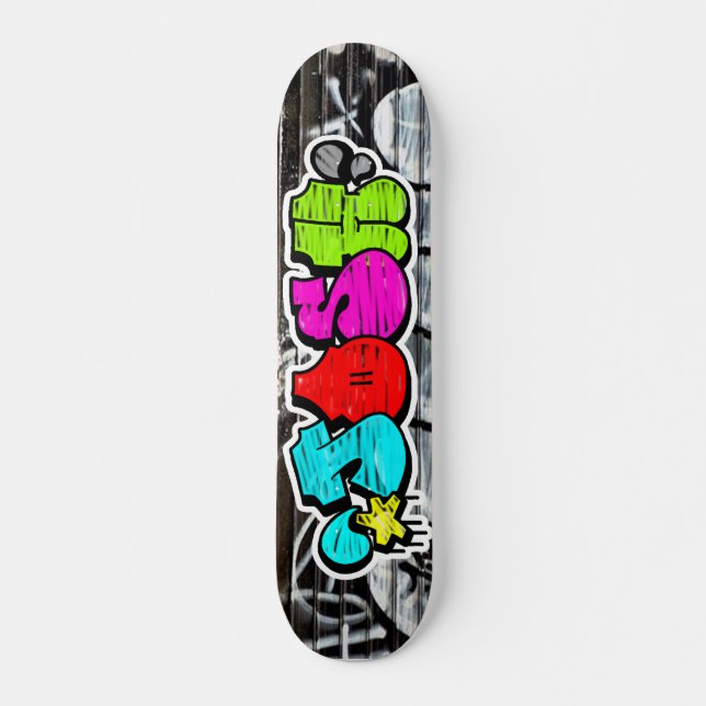 Josh Graffti Custom Personalized Cool Skateboard (Front)