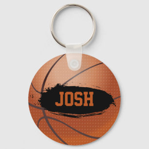 Josh Grunge Basketball Key Chain / Key Ring