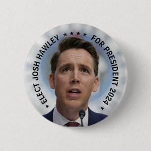 Josh Hawley 2024 2 Inch Round Button