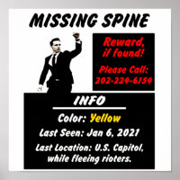 Josh Hawley Missing Spine Blk Design