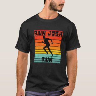 Josh Hawley Run Free  Josh Hawley Running Retro St T-Shirt