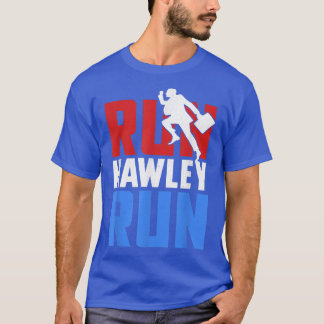 Josh Hawley Run Free Running Funny Outfit  T-Shirt