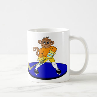 Josh the Ice Hockey Monkey Coffee Mug