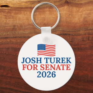 Josh Turek for Senate 2026 Iowa Election Keychain