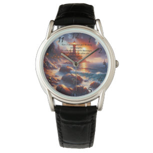 Joshua 1:9:Christian Faith prayer Watch