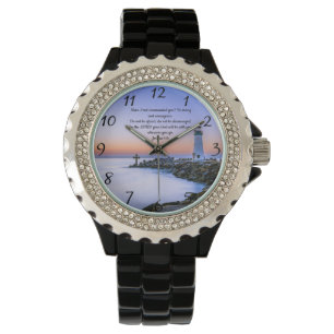 Joshua 1:9:Christian Faith prayer  Watch