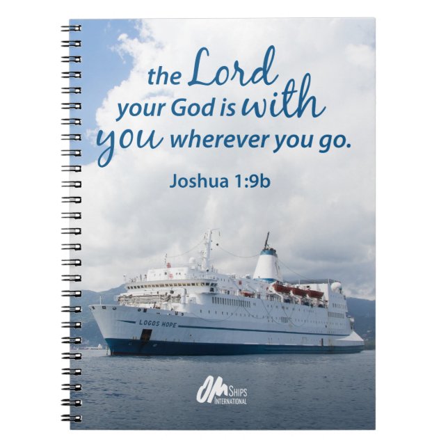 Joshua 1:9 Notebook (Front)