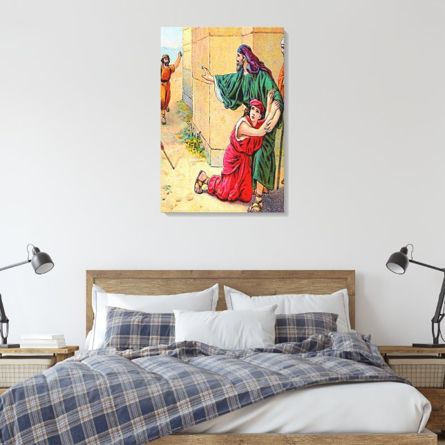 Joshua 20 Cities of Refuge Canvas (Insitu(Bedroom))