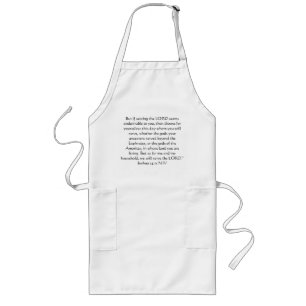 Joshua 24:15 Apron