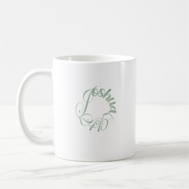 Joshua 24:15 Classic Mug, 11 oz Coffee Mug (Left)