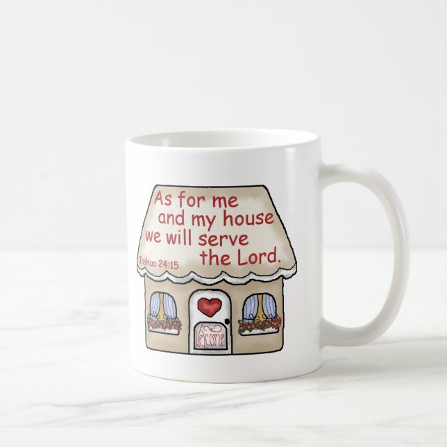 Joshua 24:15 coffee mug (Right)