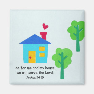 Joshua 24:15 magnet
