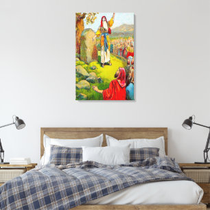 Joshua 24:1-15 Joshua's Farewell Canvas