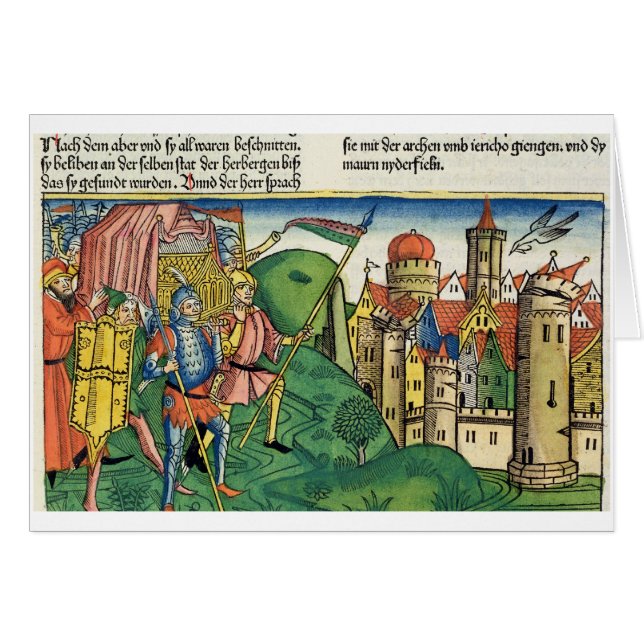 Joshua 6 4-21 The Fall of Jericho, from the 'Nurem (Front Horizontal)