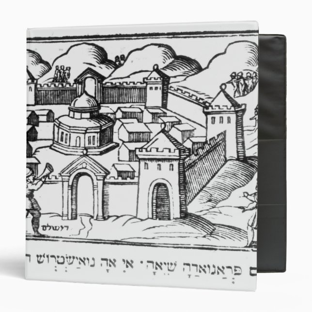 Joshua at the Walls of Jericho Binder (Front/Inside)