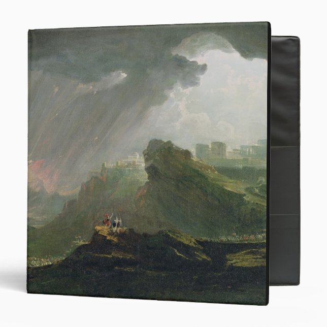 Joshua Commanding the Sun to Stand Still Upon Gibe Binder (Front/Inside)