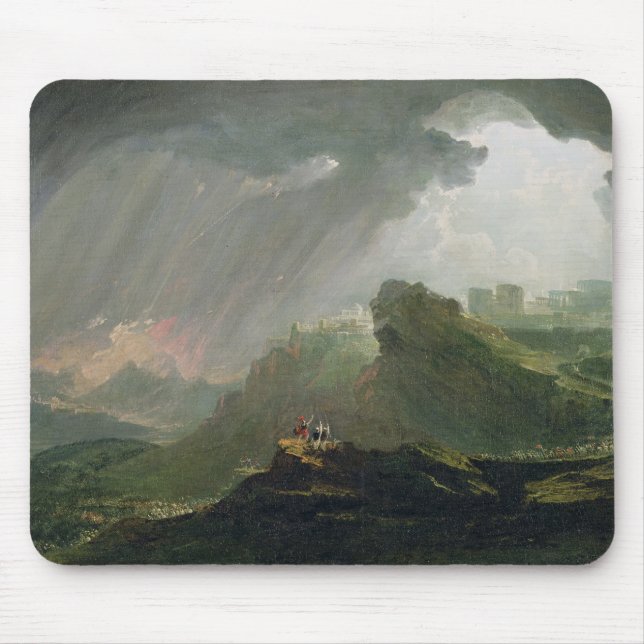 Joshua Commanding the Sun to Stand Still Upon Gibe Mouse Pad (Front)