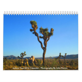 Joshua Tree 2018 By Julia Hanna Calendar