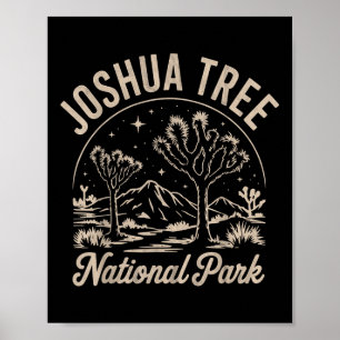 Joshua Tree California Nature Hiking Mountains Wom Poster