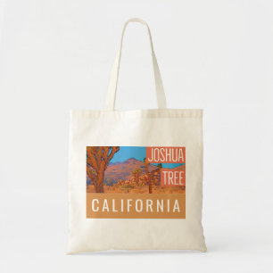 Joshua Tree California Retro Tote Bag