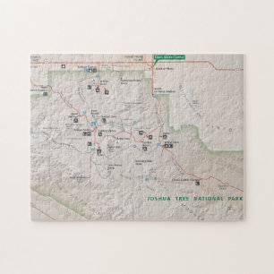 Joshua Tree map puzzle