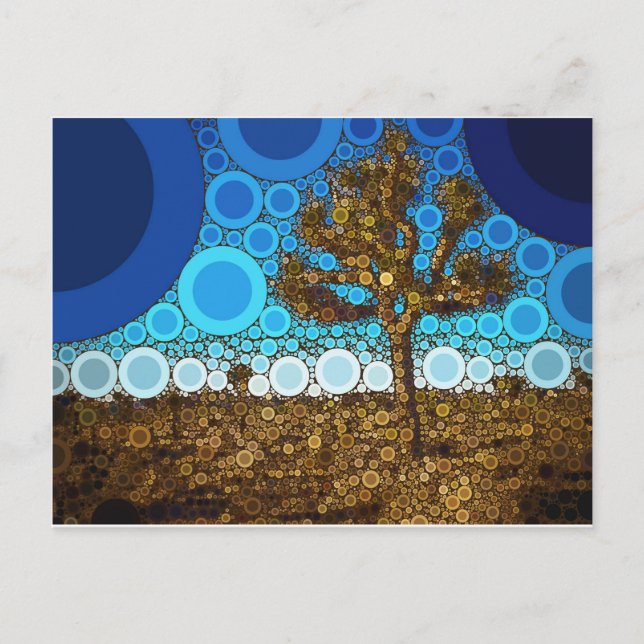Joshua Tree Mosaic Postcard (Front)