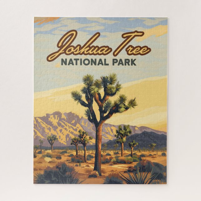 Joshua Tree National Park California Desert  Jigsaw Puzzle (Vertical)
