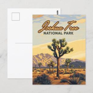 Joshua Tree National Park California Desert  Postcard