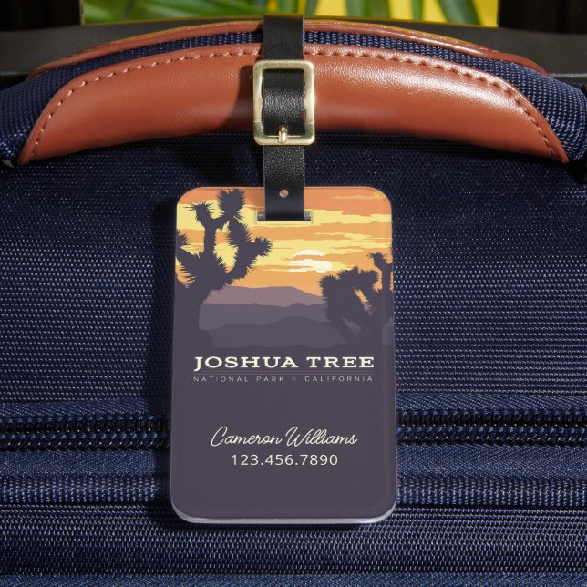 Joshua Tree National Park | California Luggage Tag (Front Insitu 2)