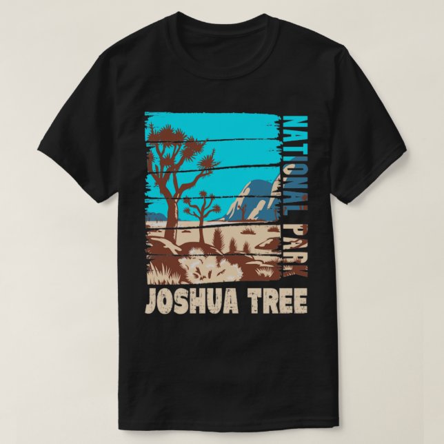 Joshua Tree National Park California T-Shirt (Design Front)