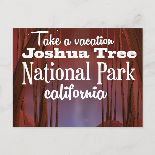 Joshua Tree National Park, California travel Postcard (Front)