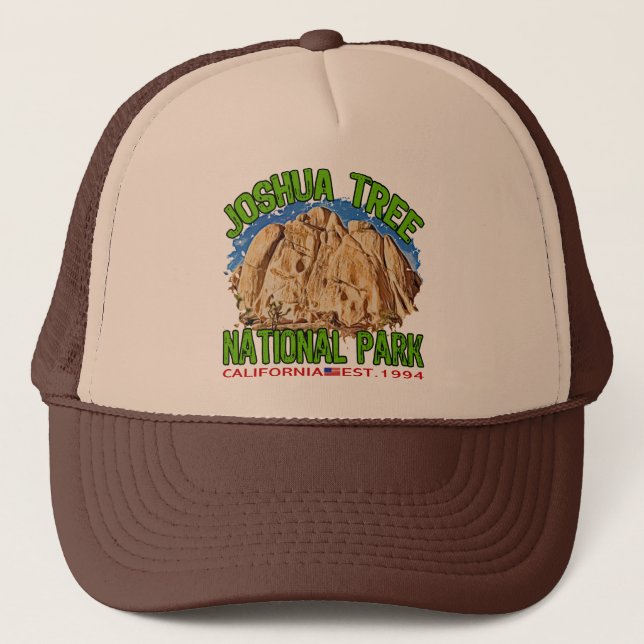 Joshua Tree National Park, California Trucker Hat (Front)