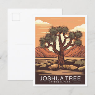 Joshua Tree National Park California USA Travel Postcard