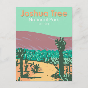 Joshua Tree National Park Cholla Cactus Garden Postcard