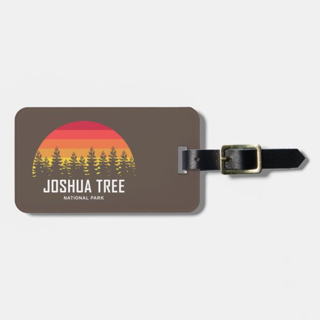 Joshua Tree National Park Luggage Tag (Front Horizontal)