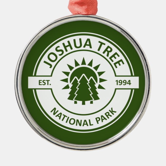 Joshua Tree National Park Metal Ornament (Front)