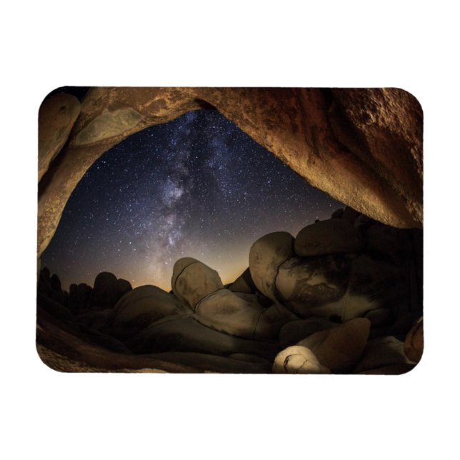 Joshua Tree National Park Night Sky Magnet (Horizontal)