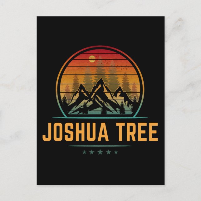 Joshua Tree National Park Postcard (Front)