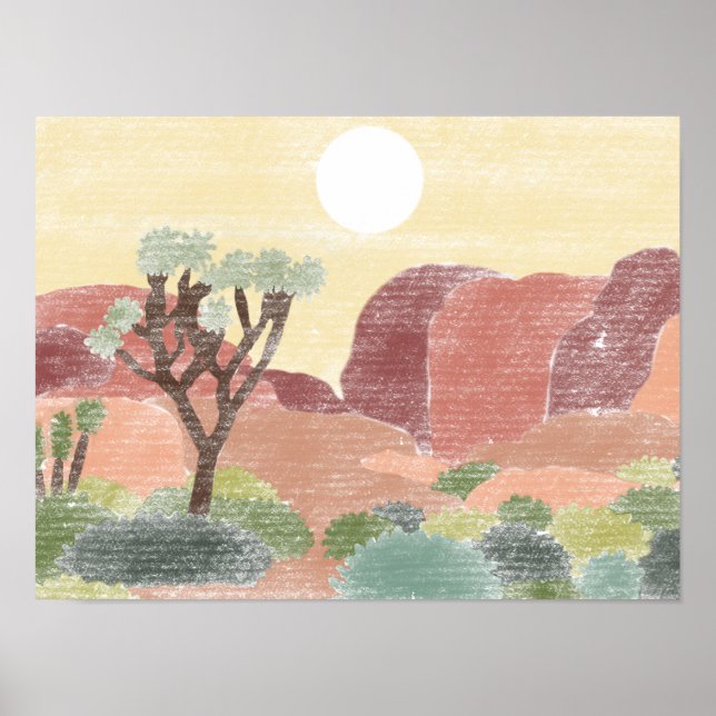 Joshua Tree National Park Poster (Front)