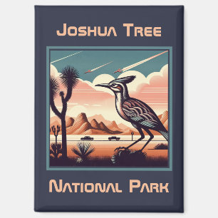 Joshua Tree National Park Retro Souvenir Gift Magnet