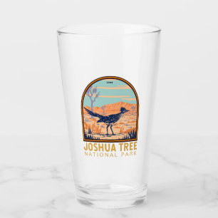 Joshua Tree National Park Roadrunner Vintage Glass