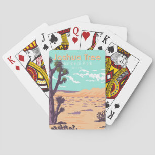 Joshua Tree National Park Tule Springs Vintage Playing Cards